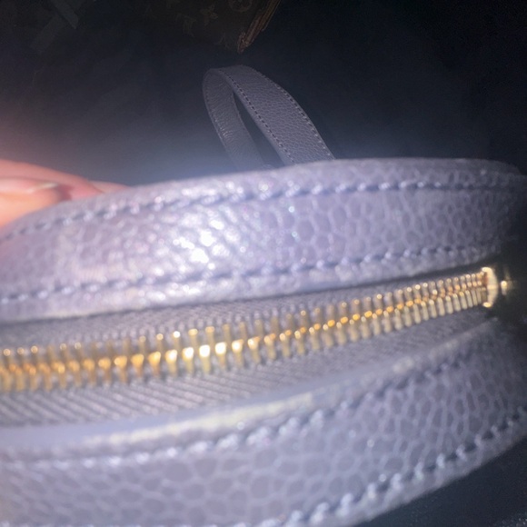 Authenticated YSL Muse bag Elegant Gray Leather Women's Bag - Picture 14 of 16